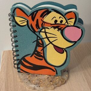 ☘️ BOGO FREE ☘️ Vintage 00s Disney Tigger Shaped Spiral Notebook